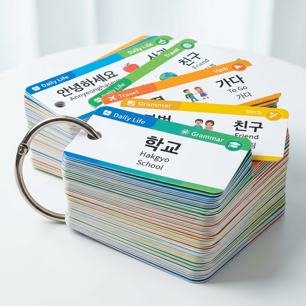 Bộ thẻ Flashcard Tiếng Hàn
