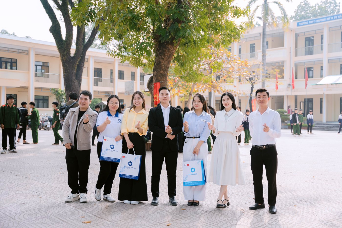 Ngày hội tư vấn hướng nghiệp Du học Hàn Quốc tại THPT Chương Mỹ B - Hà Nội