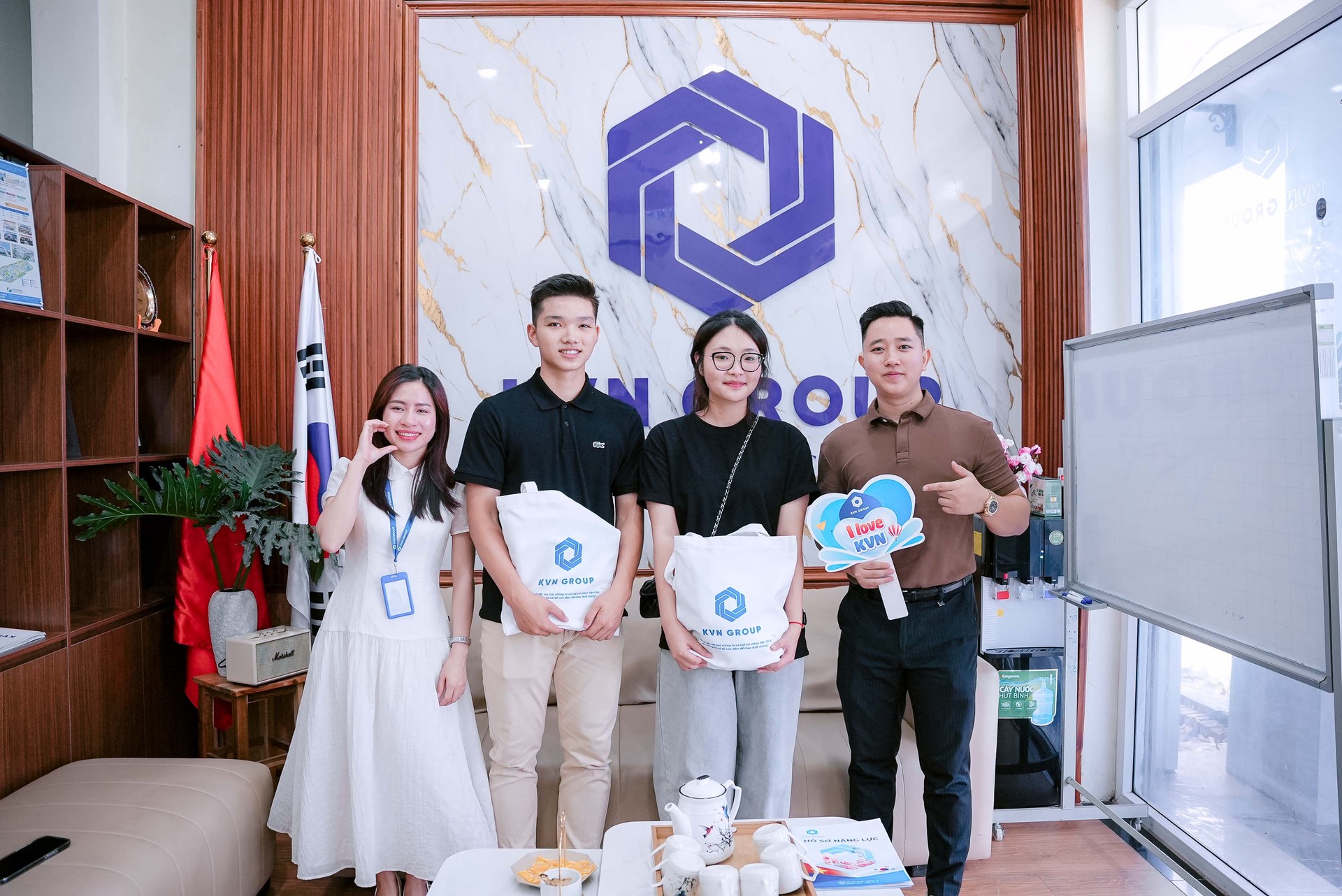 Học viên KVN GROUP rạng rỡ nhập học tại trường Hàn Quốc