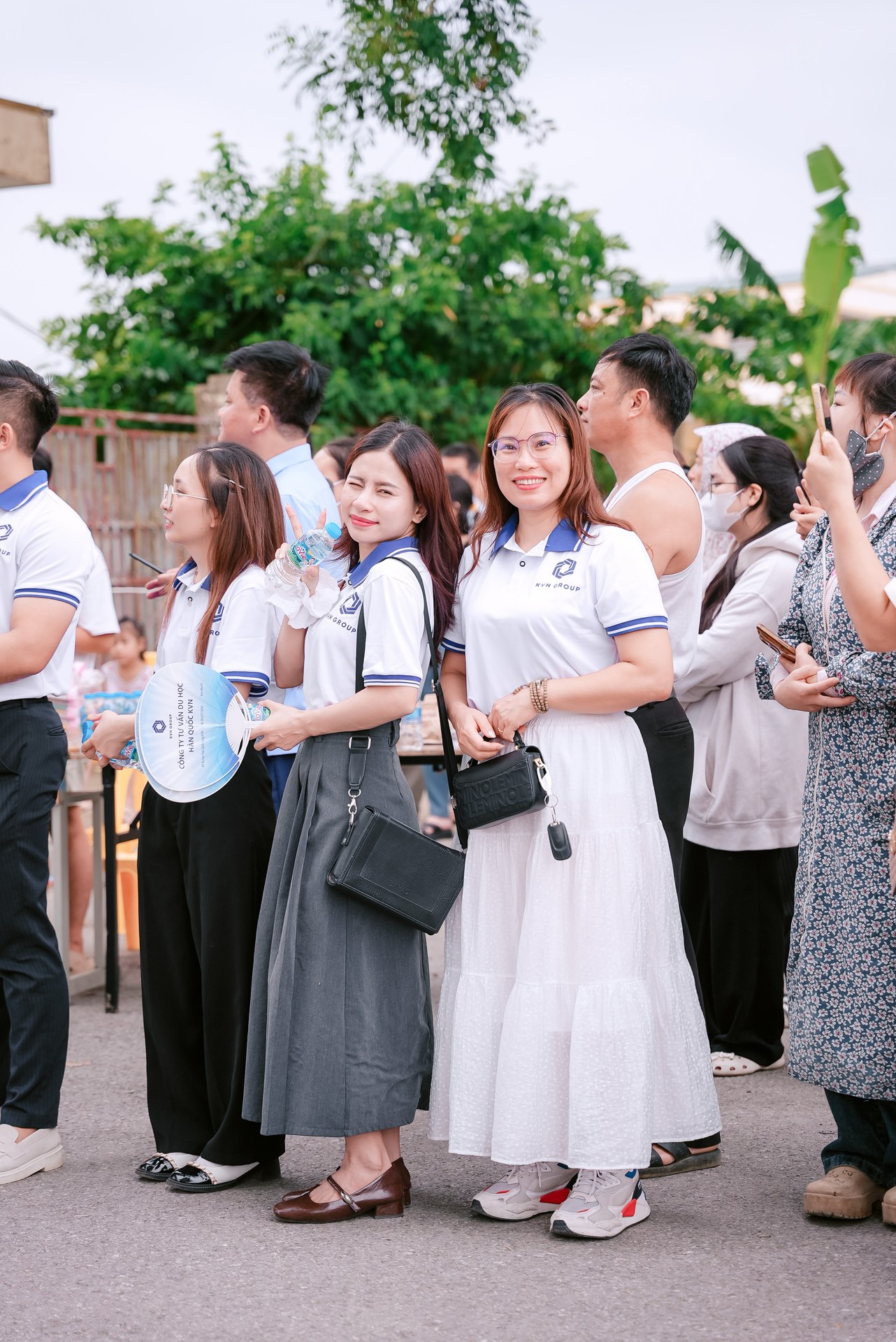 Đội ngũ KVN động viên học viên trước ngày bước vào kỳ phỏng vấn visa