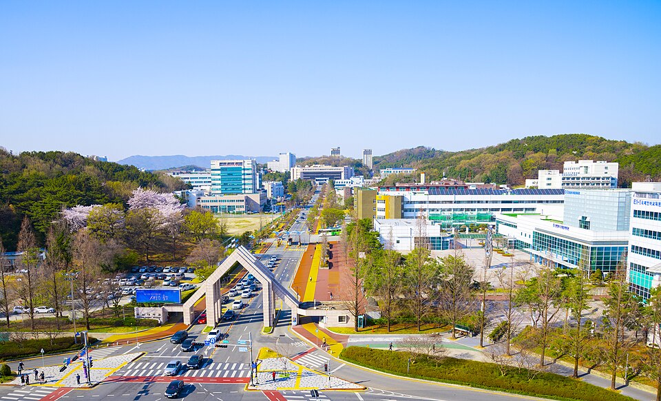 Đại Học Chungnam - Khuôn viên thực tế