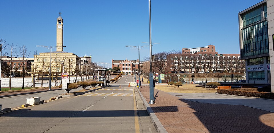 Đại Học Pyeongtaek - Khuôn viên thực tế