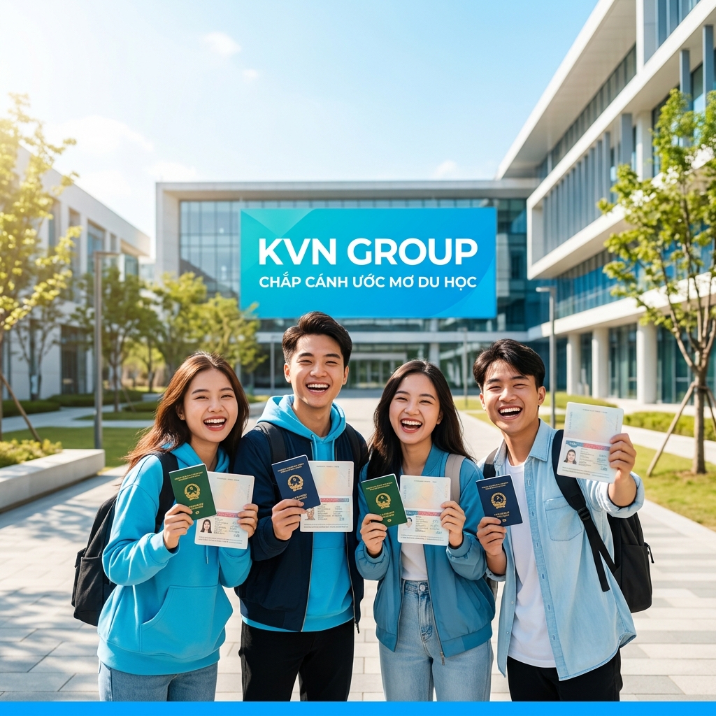 Du học sinh KVN GROUP đỗ Visa Hàn Quốc