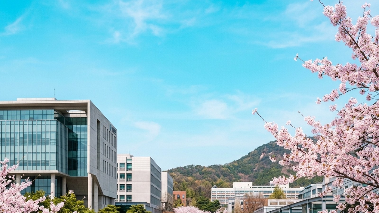 Khuôn viên trường Đại học Hàn Quốc - Chương trình du học đại học chính quy D2-2
