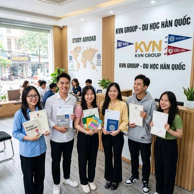 Du Học Hàn Quốc - Giải Pháp Nợ Phí / Chi Phí Ban Đầu Thấp - KVN GROUP