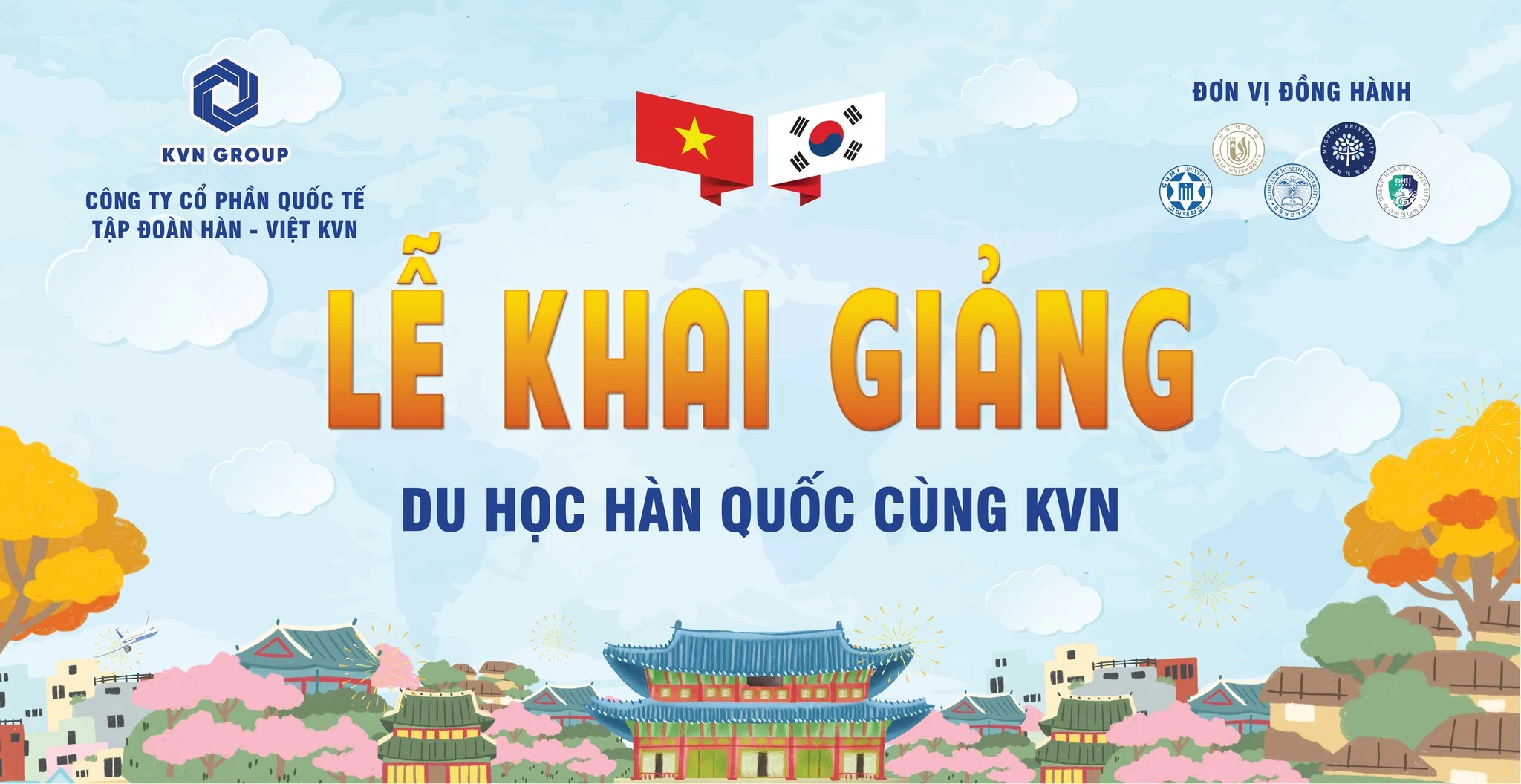 Thông báo lịch khai giảng năm học mới cùng KVN