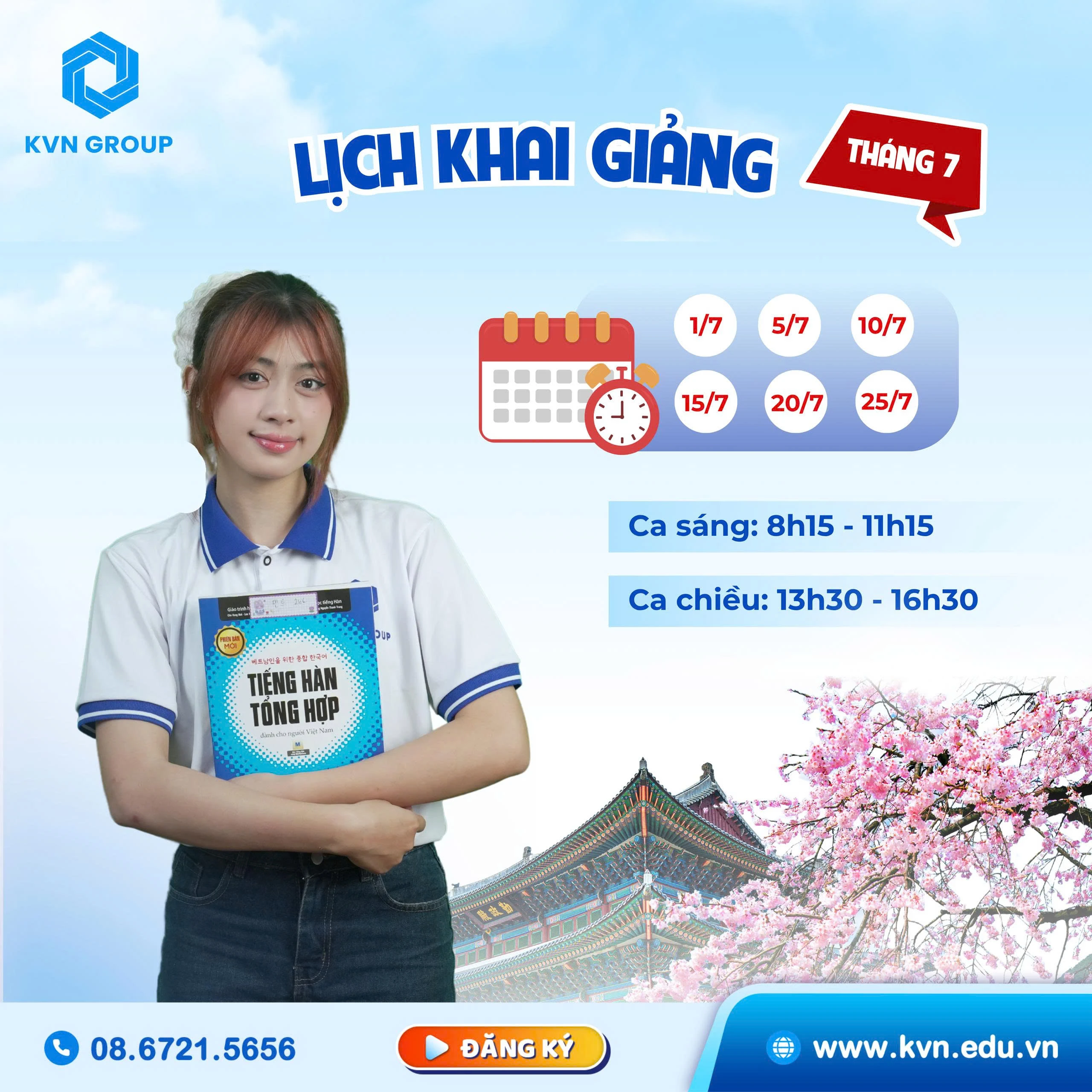 KVN Tuyển Sinh Du Học Hàn Quốc 2025